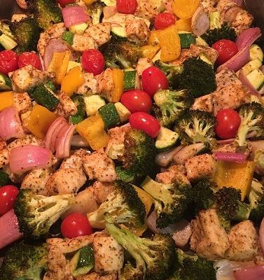 Roasted Chicken & Veggies
