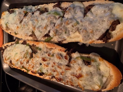 Philly Cheese Steak Pizza
