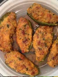 Bacon & Rice Jalapeno Poppers
