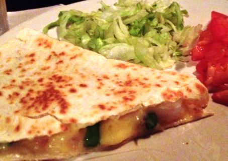 Roasted Asparagus & Shrimp Quesadilla Roasted Asparagus & Shrimp Quesadilla