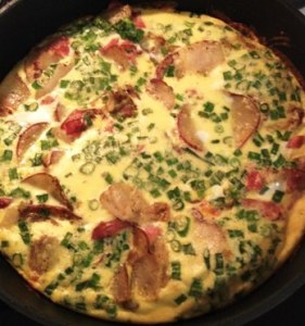 Ham & Potato Frittata Ham & Potato Frittata