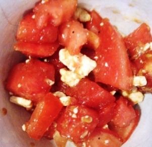 Tomato & Watermelon Salad Tomato & Watermelon Salad