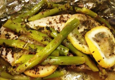Lemon Chicken & Asparagus Lemon Chicken & Asparagus