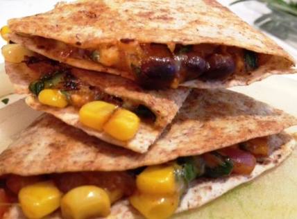 Corn & Black Bean Quesadillas Corn & Black Bean Quesadillas