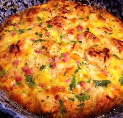 Ham Egg & Cheese Monkey Bread Ham Egg & Cheese Monkey Bread