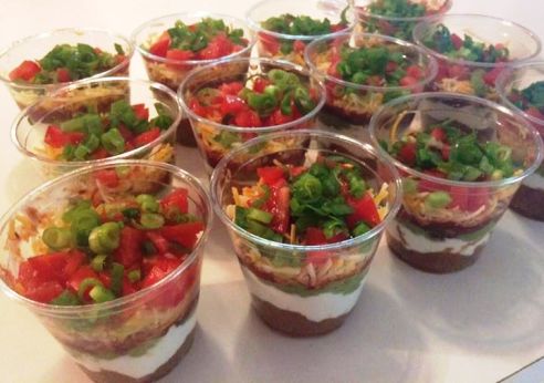 Seven-Layer Cups Seven-Layer Cups