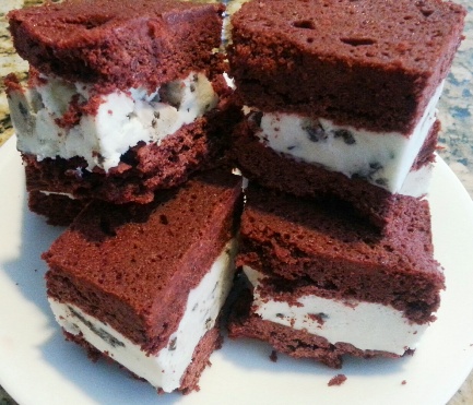 Red Velvet Ice Cream Sandwiches Red Velvet Ice Cream Sandwiches