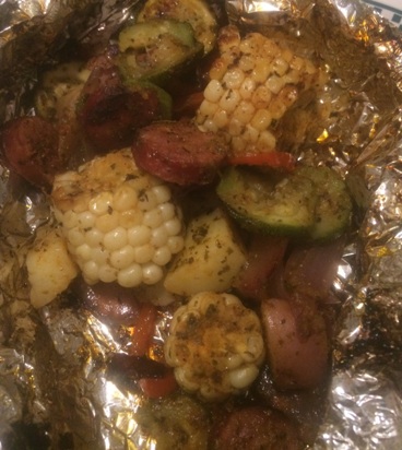Sausage & Veggie Foil Packs Sausage & Veggie Foil Packs
