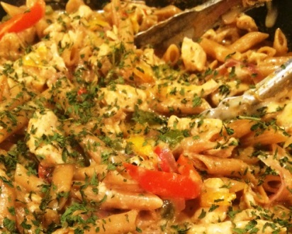 Creamy-Chicken-Fajita-Pasta Creamy-Chicken-Fajita-Pasta