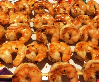 Honey Grilled Shrimp Honey Grilled Shrimp