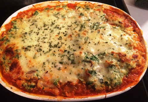 Spaghetti Squash & Chicken Lasagna Spaghetti Squash & Chicken Lasagna