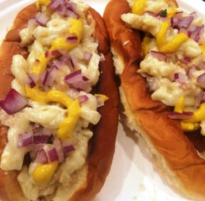 Mac & Cheese Dogs Mac & Cheese Dogs