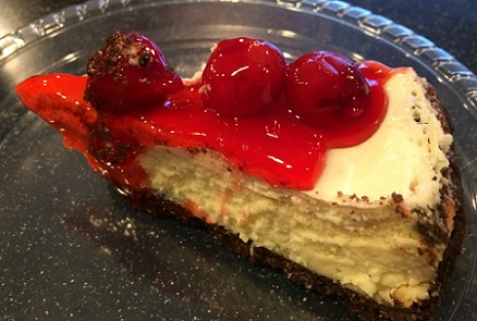 Cheesecake with Chocolate Graham Cracker Cheesecake with Chocolate Graham Cracker