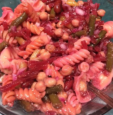 Beet, 3 Bean Pasta Salad Beet, 3 Bean Pasta Salad