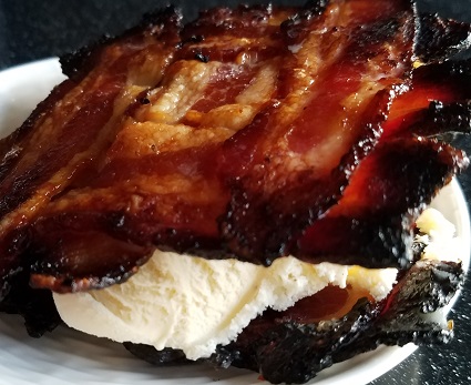 Bacon Weave Ice Cream Sandwich Bacon Weave Ice Cream Sandwich