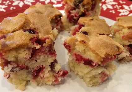 Cranberry Christmas Bars Cranberry Christmas Bars