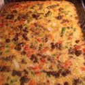 Sour Cream, Sausage & Egg Christmas Casserole