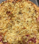 Corned Beef, Cabbage and Potato Pizza